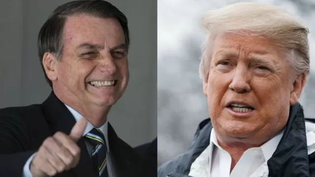 Jair Bolsonaro lleg&oacute; este domingo a Estados Unidos para iniciar una visita a Donald Trump, con el fin de reforzar una &quot;alianza por la libertad y la prosperidad&quot;. Foto: La Naci&oacute;n (Chile)