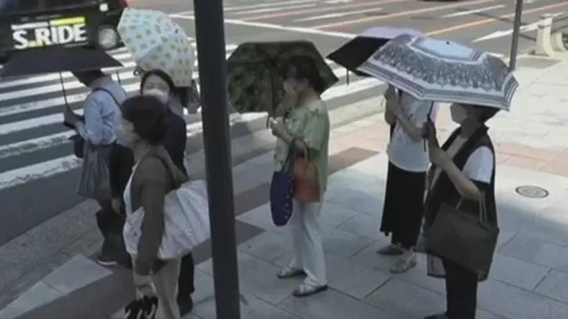 Ola de calor en Japón: Tokio superó los 52 grados Celsius de temperatura