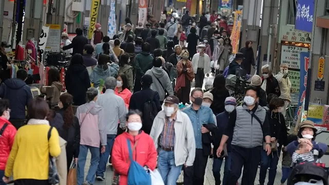 Japón ha registrado hasta hoy cerca de 13 000 personas infectadas, con unos 350 muertos. Foto: AFP