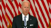 Joe Biden dice que "construir una nación" nunca fue un objetivo de Estados Unidos en Afganistán