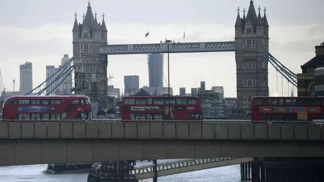 Puente de Londres fue blanco de atentado terrorista. Foto: AFP
