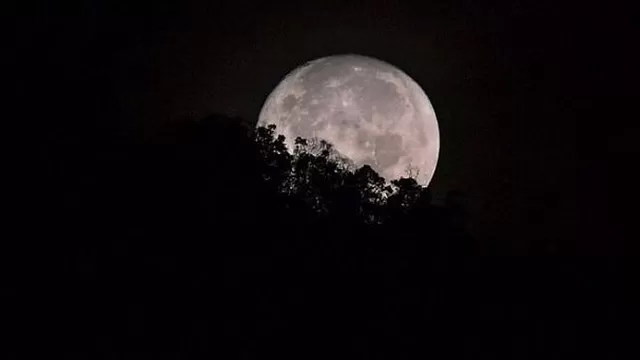 Este martes 19 de febrero podremos observar la Luna más grande y brillante / Foto: archivo Andina