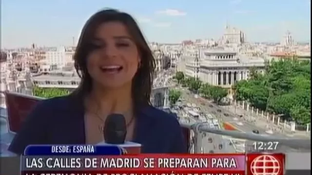 Madrid: está todo listo para recibir a Felipe VI