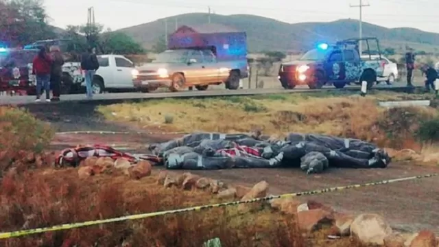 México: Encuentran 14 cadáveres en carretera del estado de Zacatecas. Foto: Andina