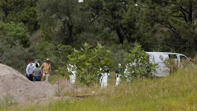 México: encuentran 119 bolsas con restos humanos en un bosque de Jalisco. Foto: EFE