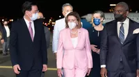 Nancy Pelosi llegó a Taiwán pese a protesta de China
