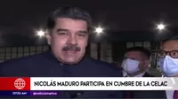 Nicolás Maduro participa en la Cumbre de la Celac en México