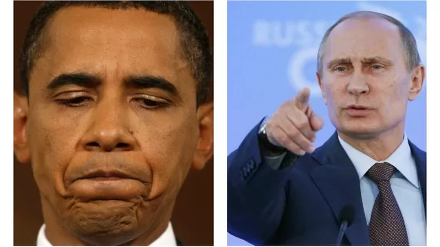 Obama y Putin tuvieron un incómodo encuentro en Normandía