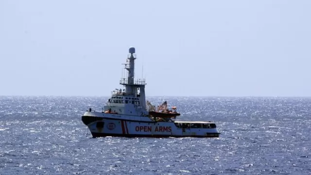 España enviará buque militar para recoger a los migrantes del Open Arms. Foto: EFE