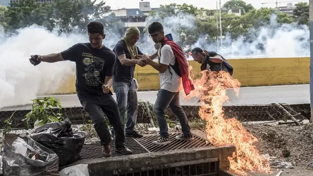 Oposición convocó a una nueva marcha en Venezuela. Foto: AFP