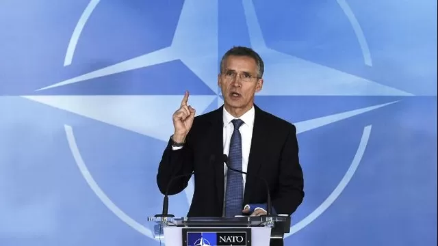 Jens Stoltenberg, secretario general de la OTAN. Foto: AFP.