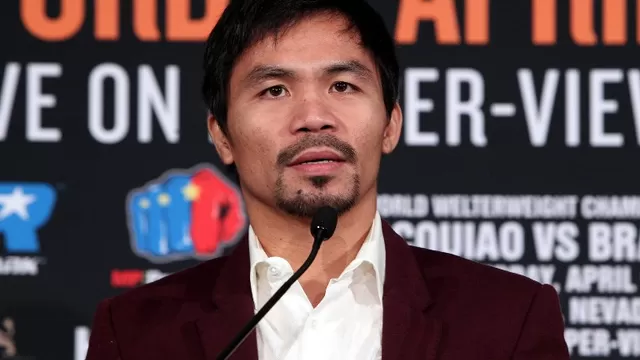 Manny Pacquiao. (Vía: AFP)