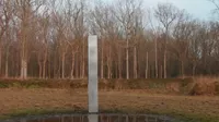 Aparece un cuarto monolito metálico de origen desconocido en Países Bajos