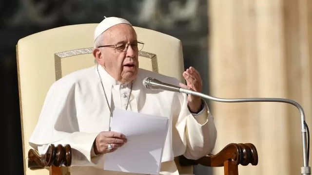 El papa Francisco afirm&oacute; hoy que los &quot;los chismosos y chismosas son terroristas&quot;. (Foto: AFP)