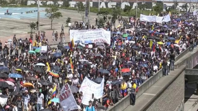 Paro nacional en Colombia: Minga indígena reforzará protesta social contra el Gobierno de Iván Duque. Foto: AFP referencial