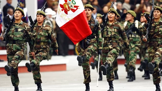 Miembros del Ejército Peruano. Foto: Andina