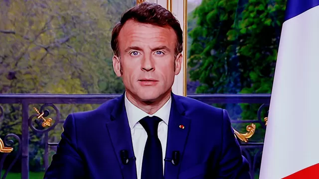 Presidente de Francia calificó de "necesaria" la reforma de pensiones, pese a protestas