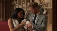 El príncipe Harry y Meghan Markle presentaron a su primer hijo Archie en Windsor