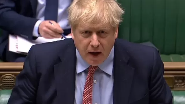 Boris Johnson, primer ministro británico. Foto: AFP