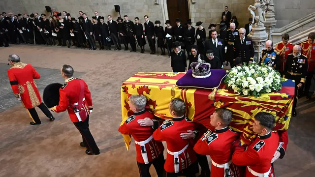 Reino Unido: miles le dan el último adiós a Isabel II