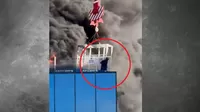 Reino Unido: Trabajador fue rescatado de un edificio en llamas