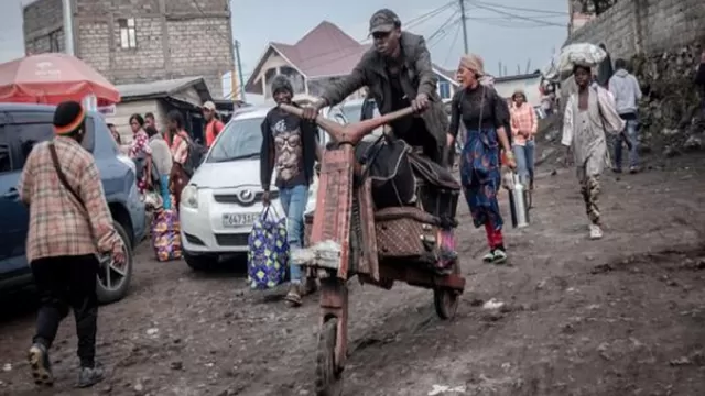 República Democrática del Congo: Evacúan parte de Goma por temor a erupción del volcán Nyiragongo