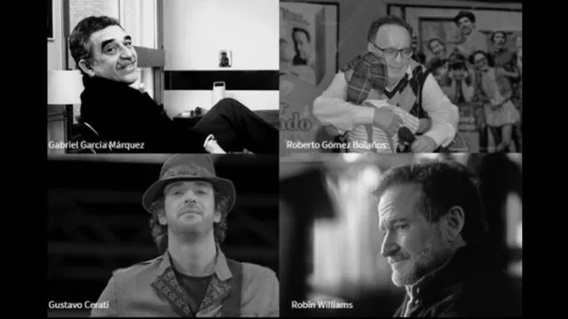 Chespirito, Cerati, García Márquez y Robin Williams: las 4 muertes que paralizaron el 2014