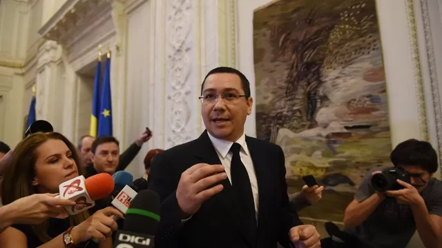 Victor Ponta. (V&iacute;a: AFP)