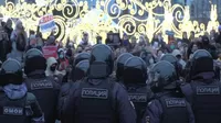 Rusia: 3500 detenidos en una serie de protestas en apoyo al opositor Alexéi Navalny