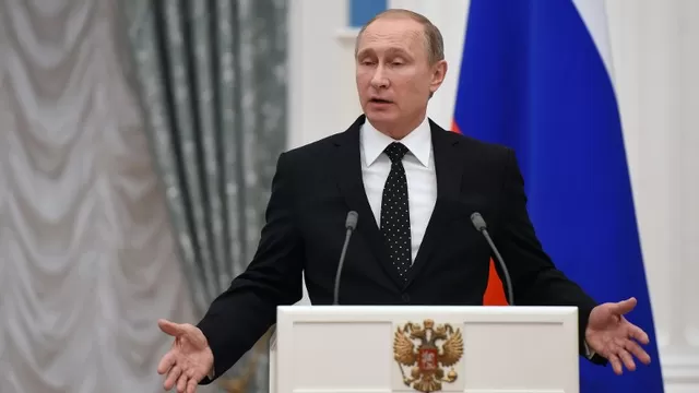 Vladimir Putin, presidente de Rusia. Foto: AFP.