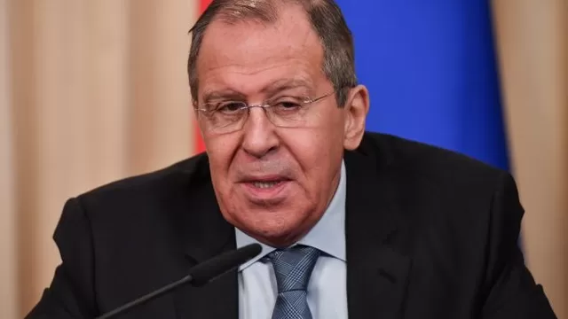 Serguéi Lavrov remarcó que intentos de Estados Unidos de organizar un golpe de Estado en Venezuela y las amenazas dirigidas a Rusia constituyen violaciones de la Carta de la ONU. Foto: AFP
