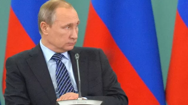 Vladimir Putin, presidente ruso. Foto: AFP