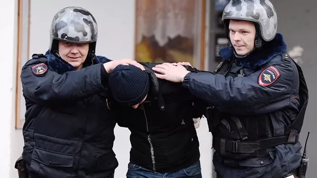 Policía rusa detuvo a presuntos terroristas. Foto referencial: Sputnik