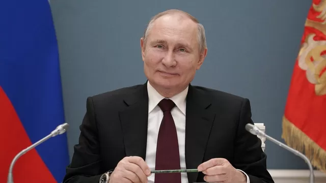 Vladimir Putin, presidente de Rusia. Foto referencial: AFP