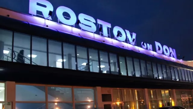 Aeropuerto de Rostov del Don. (Vía: Twitter)