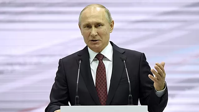 Vladimir Putin, presidente de Rusia. Foto: AFP