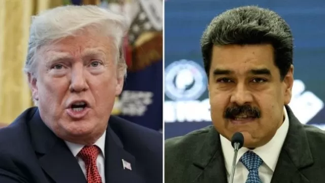 Las sanciones con las que Donald Trump intenta sacar del poder a Nicolás Maduro. Foto: AFP