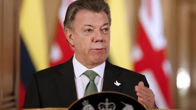 Presidente de Colombia, Juan Manuel Santos. (Vía: AFP)