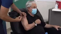 Sebastián Piñera recibió la primera dosis de la vacuna china Sinovac contra el coronavirus