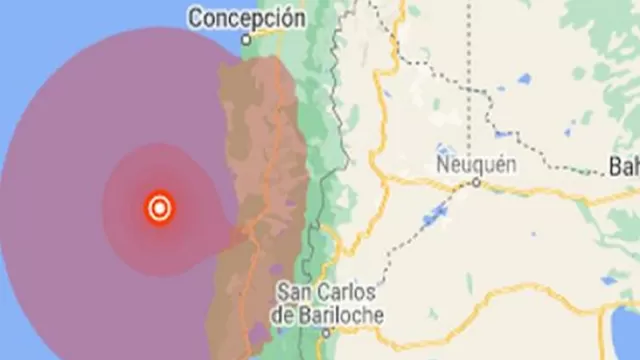 Sismo de magnitud 6.7 sacudió la zona centro y sur de Chile. Foto: 