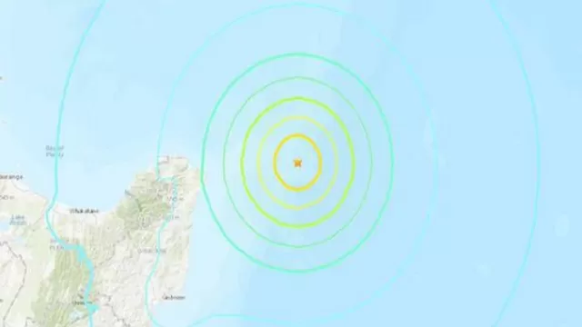 Terremoto de magnitud 6.9 sacude Nueva Zelanda y se emite alerta de tsunami. Foto: USGS