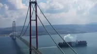 Turquía inauguró puente colgante más largo del mundo