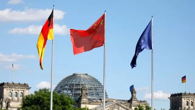 Unión Europea y China defienden acuerdo de París sobre el clima. Foto: AFP