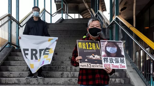 Unión Europea pide a China la liberación de Zhang Zhan, la periodista que informó sobre el coronavirus en Wuhan. Foto: EFE referencial