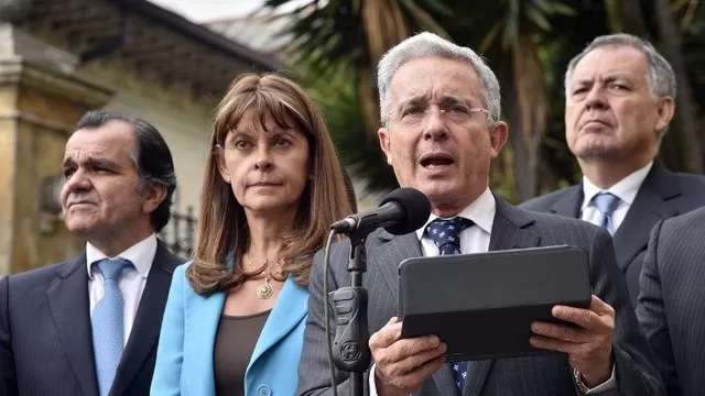 Álvaro Uribe (Vía: AFP)