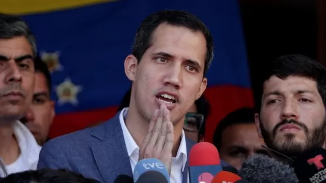 Guaid&oacute; preve&iacute;a que las medicinas y alimentos que se acopian en C&uacute;cuta ingresaran a Venezuela a trav&eacute;s del puente de Tienditas, pero militares del gobierno de Maduro bloquearon la v&iacute;a. (Foto: EFE)