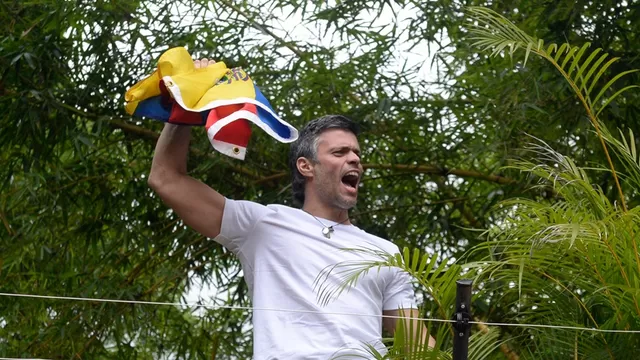 Leopoldo López, líder opositor venezolano. Video: AFP