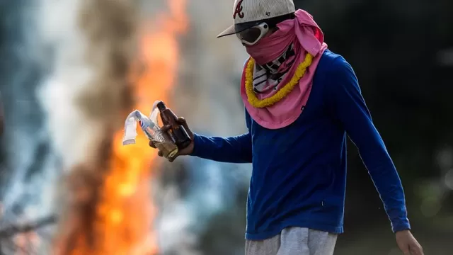 Continúan protestas contra Maduro en Caracas y toda Venezuela. Foto: AFP