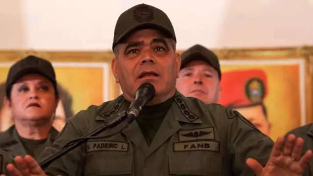Vladimir Padrino, ministro de Defensa de Venezuela. (Foto: AFP)