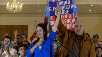 Opositora venezolana Maria Corina Machado se presentará a legislativas pese inhabilitación